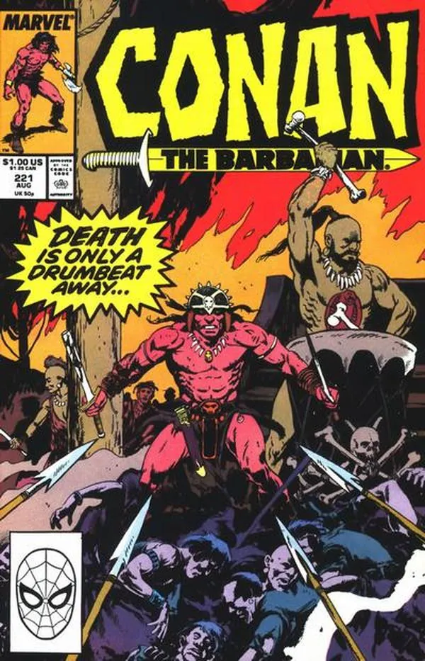 Cover of Conan the Barbarian #221