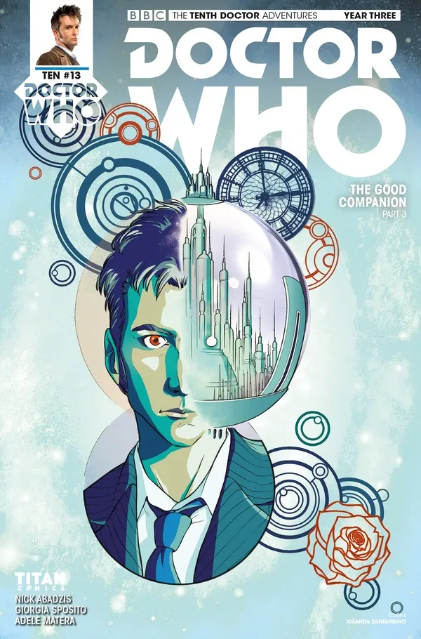 Cover of Doctor Who: The Tenth Doctor, Year Three #13