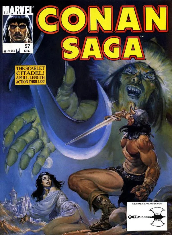 Cover of Conan Saga #57