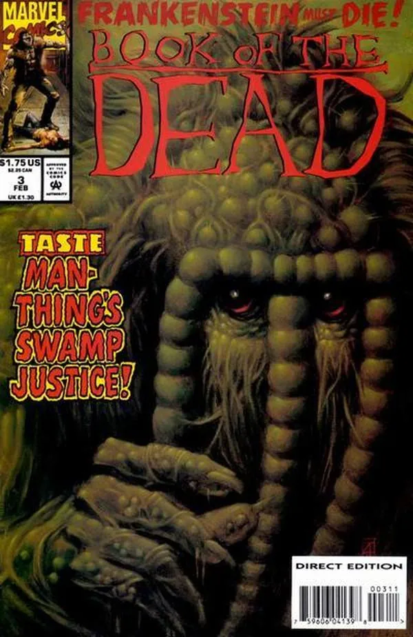 Cover of Book of the Dead #3