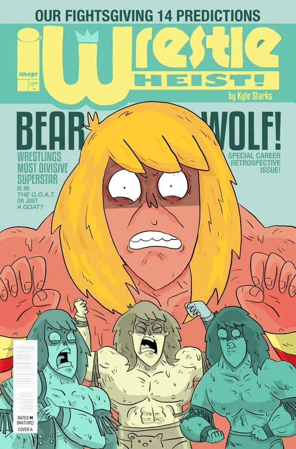 Cover of Wrestle Heist! #4