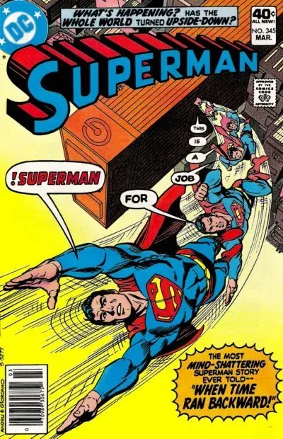 Cover of Superman #345