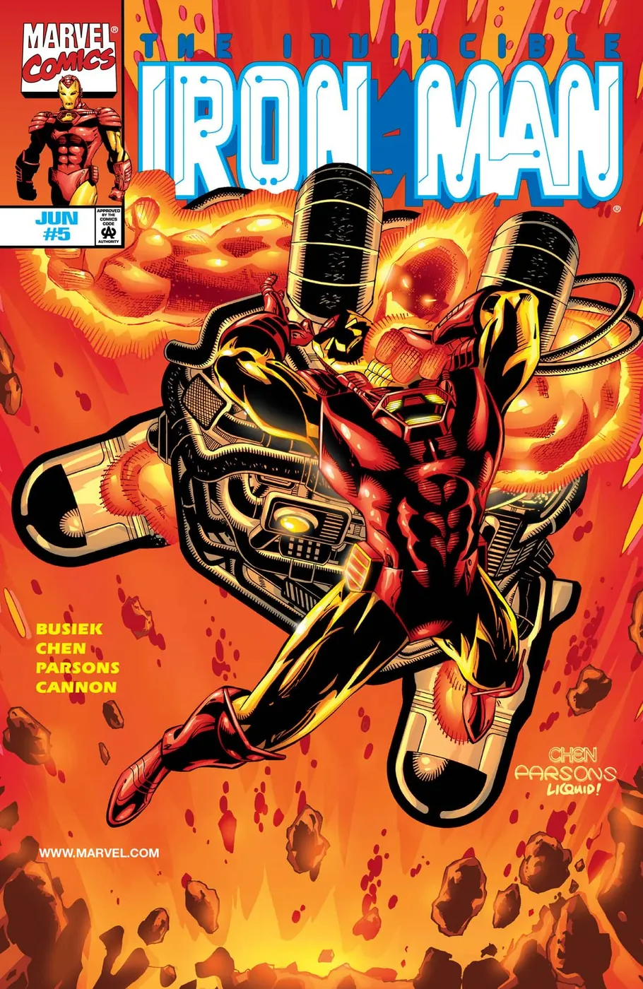 Cover of Iron Man #5