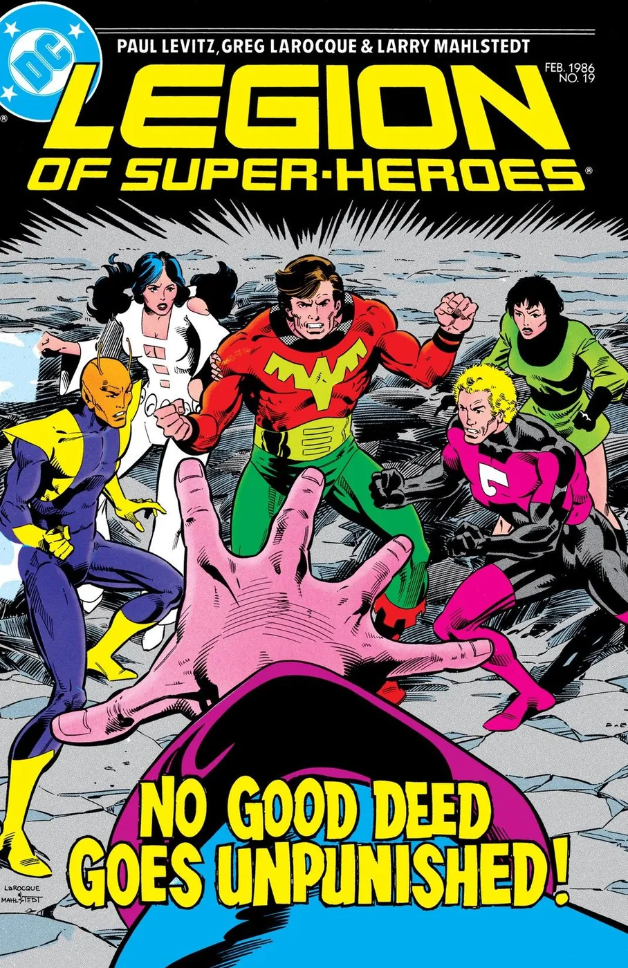 Cover of Legion of Super-Heroes #19