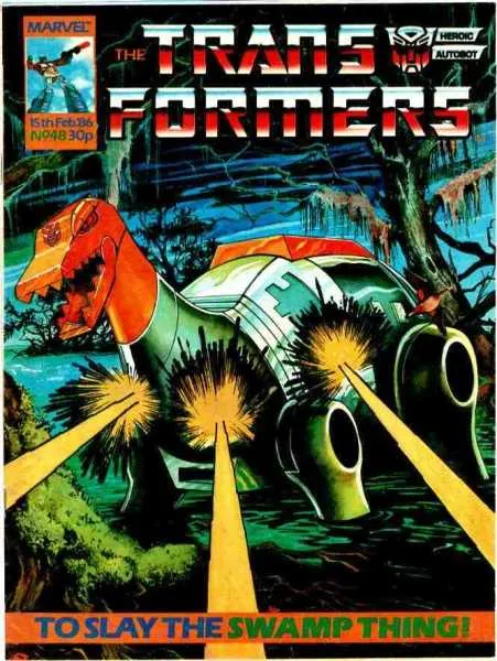 Cover of The Transformers #1