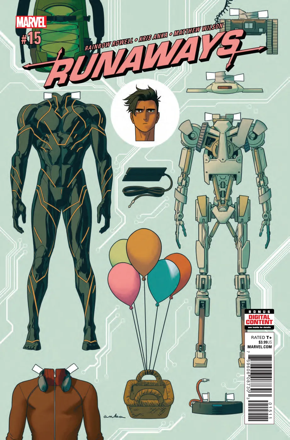 Cover of Runaways #15