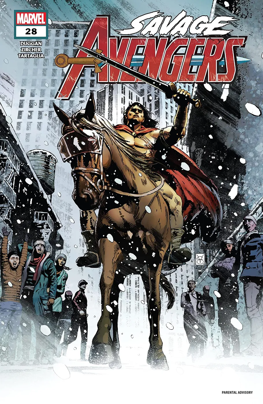 Cover of Savage Avengers #28