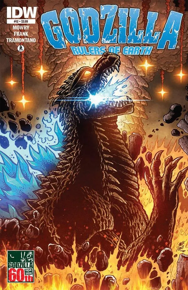 Cover of Godzilla: Rulers of Earth #12