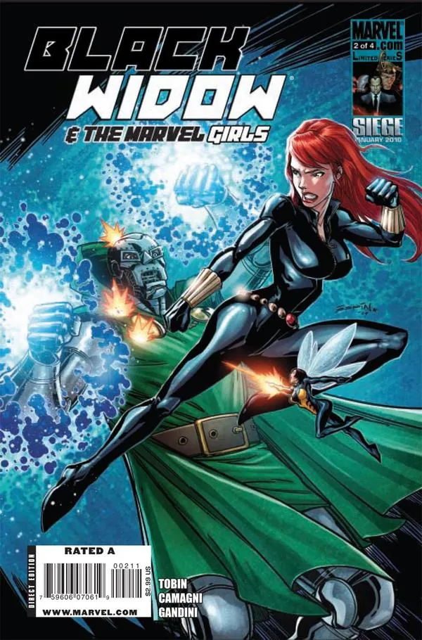 Cover of Black Widow & The Marvel Girls #2