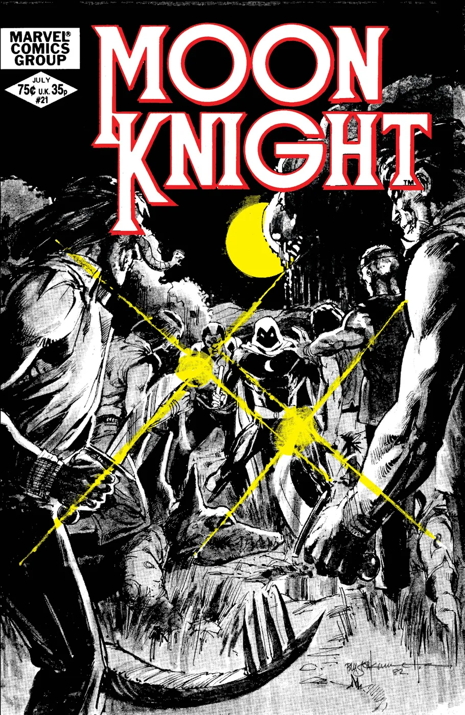 Cover of Moon Knight #21