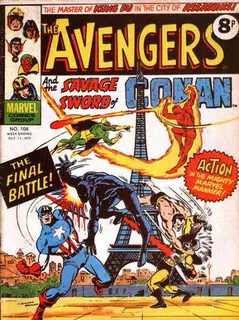 Cover of The Avengers #108