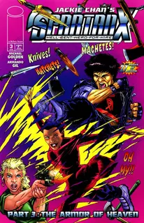 Cover of Jackie Chan's Spartan X: Hell-Bent-Hero-for-Hire #3