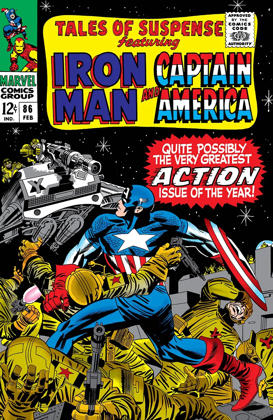 Cover of Tales of Suspense #86