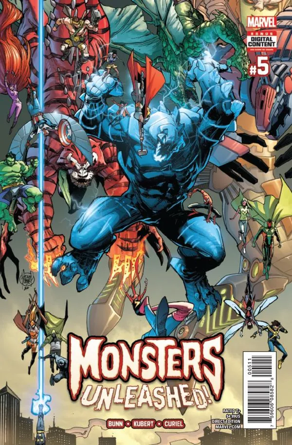Cover of Monsters Unleashed #5