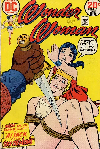 Cover of Wonder Woman #209