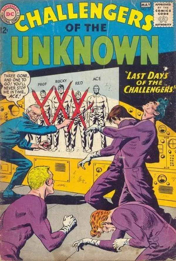 Cover of Challengers of the Unknown #37