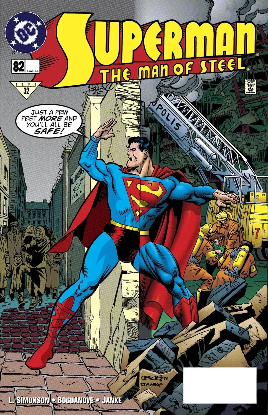 Cover of Superman: The Man of Steel #82