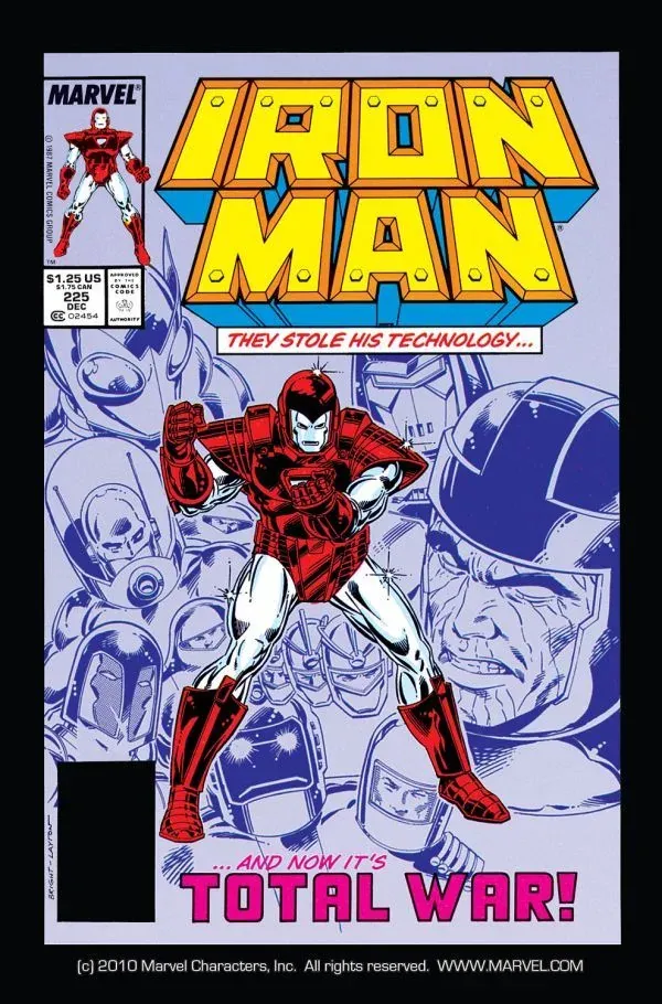 Cover of Iron Man #225