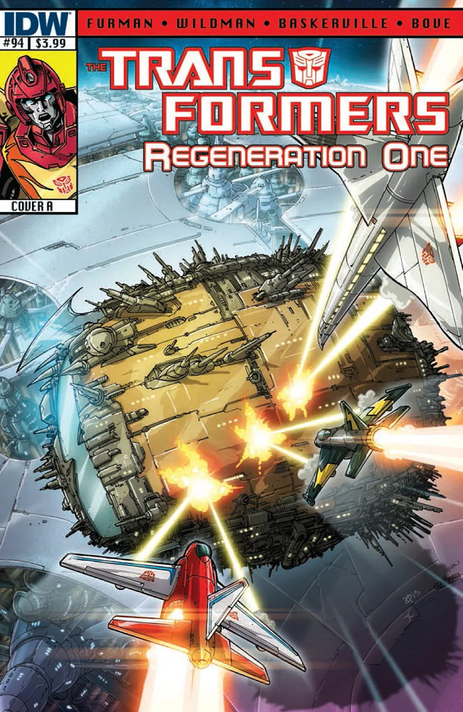 Cover of Transformers: Regeneration One #94