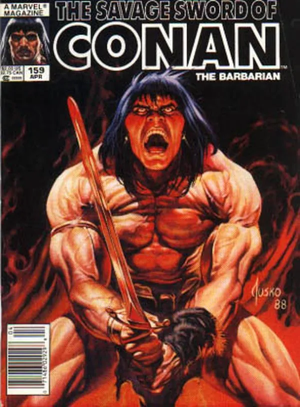 Cover of The Savage Sword of Conan #159