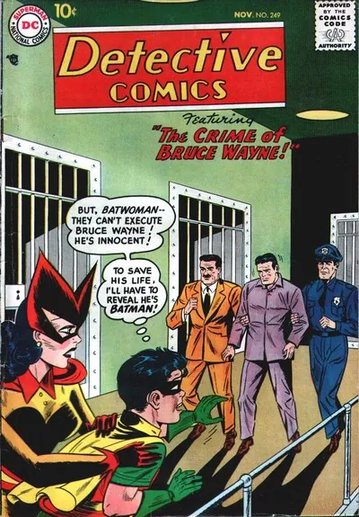 Cover of Detective Comics #249