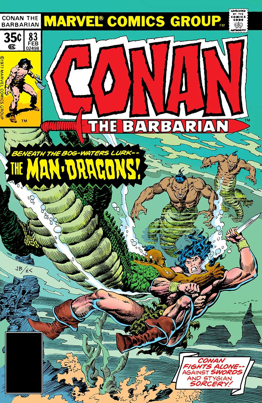 Cover of Conan the Barbarian #83