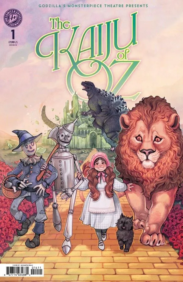 Cover of Godzilla's Monsterpiece Theatre Presents: The Kaiju of Oz #1