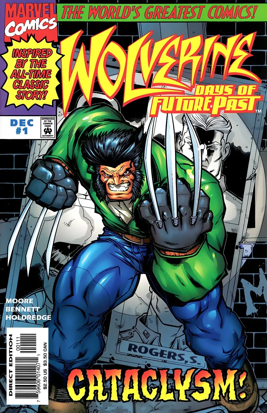 Cover of Wolverine: Days of Future Past #1