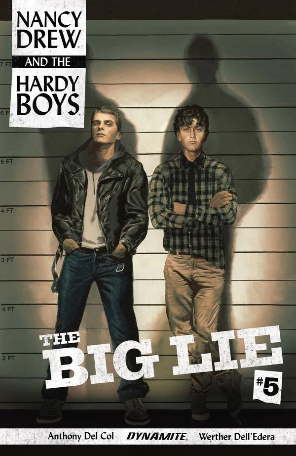 Cover of Nancy Drew and the Hardy Boys: The Big Lie #5