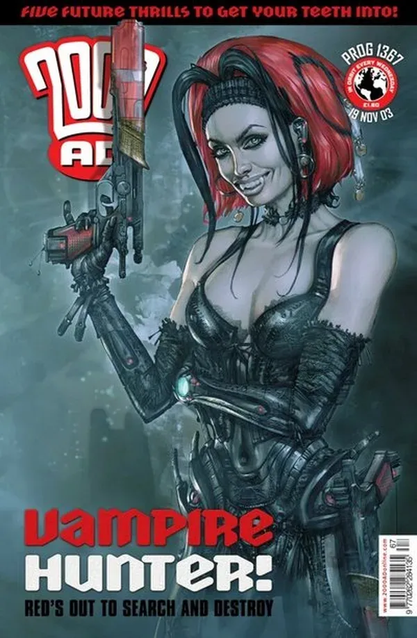 Cover of 2000 AD #1367