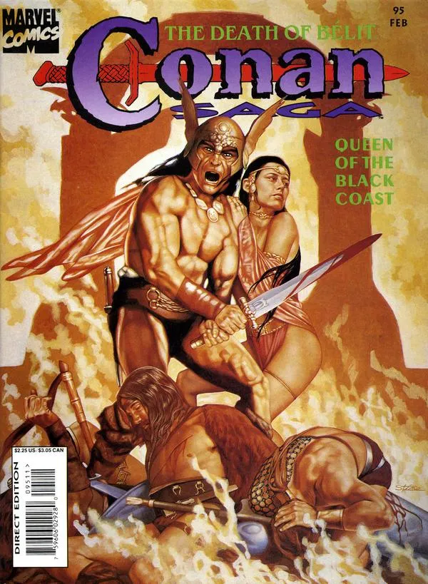 Cover of Conan Saga #95