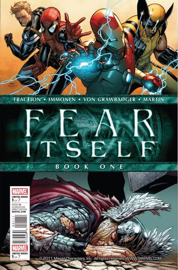 Cover of Fear Itself #1