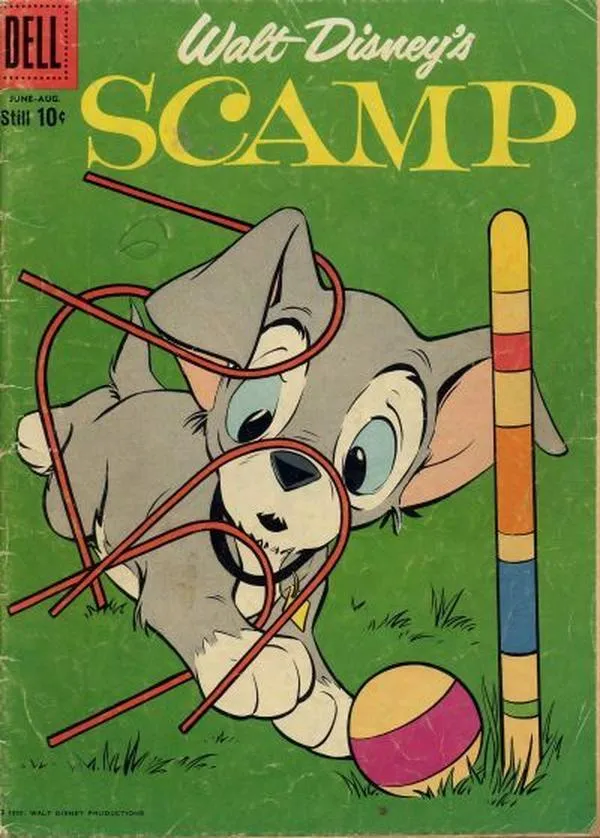 Cover of Walt Disney's Scamp #10
