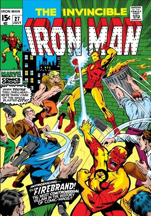 Cover of Iron Man #27