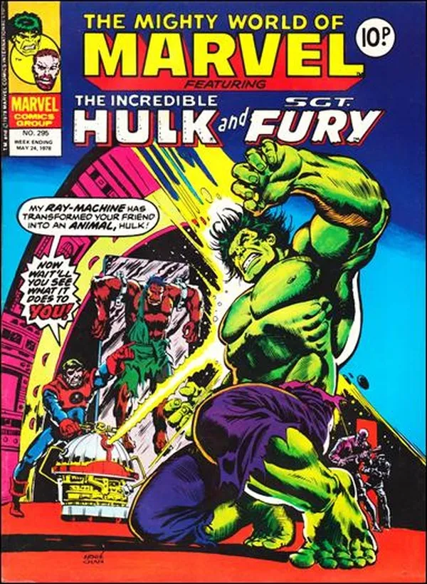Cover of The Mighty World of Marvel #295