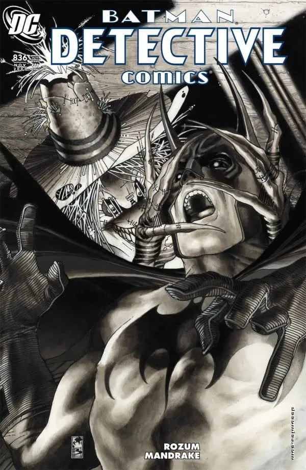 Cover of Detective Comics #836