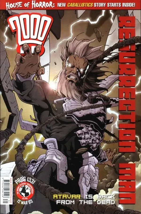 Cover of 2000 AD #1331