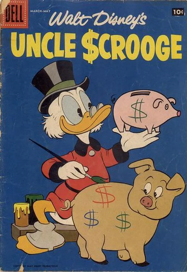 Cover of Walt Disney's Uncle Scrooge #21
