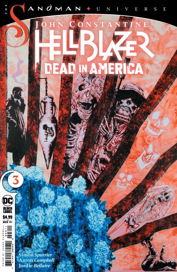 Cover of John Constantine, Hellblazer: Dead in America #3