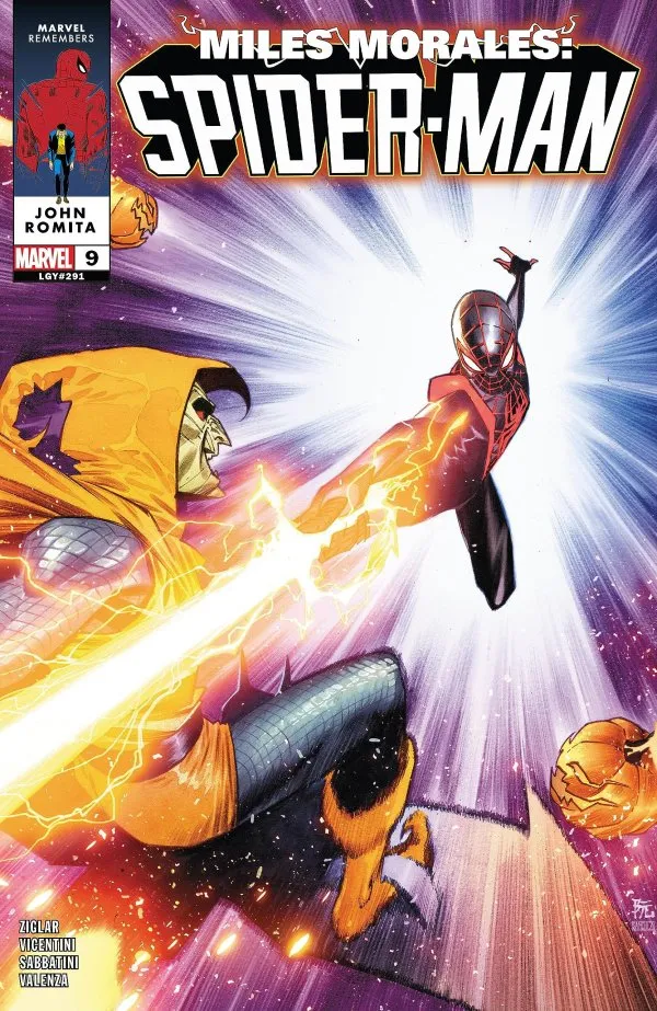 Cover of Miles Morales: Spider-Man #9 (291)