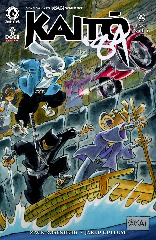 Cover of Usagi Yojimbo: Kaitō '84 #2