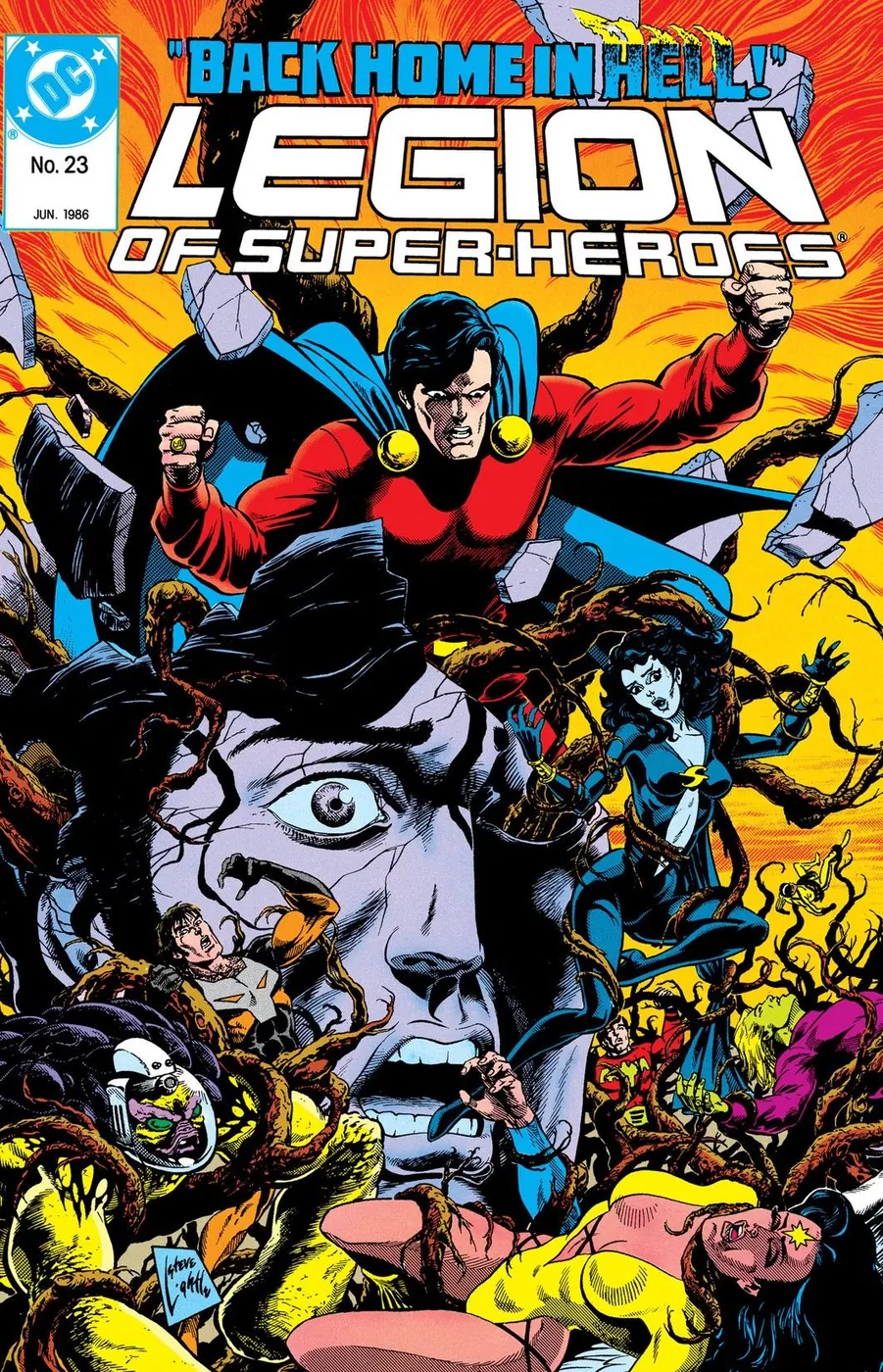 Cover of Legion of Super-Heroes #23