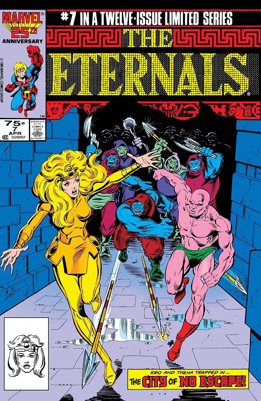 Cover of Eternals #7
