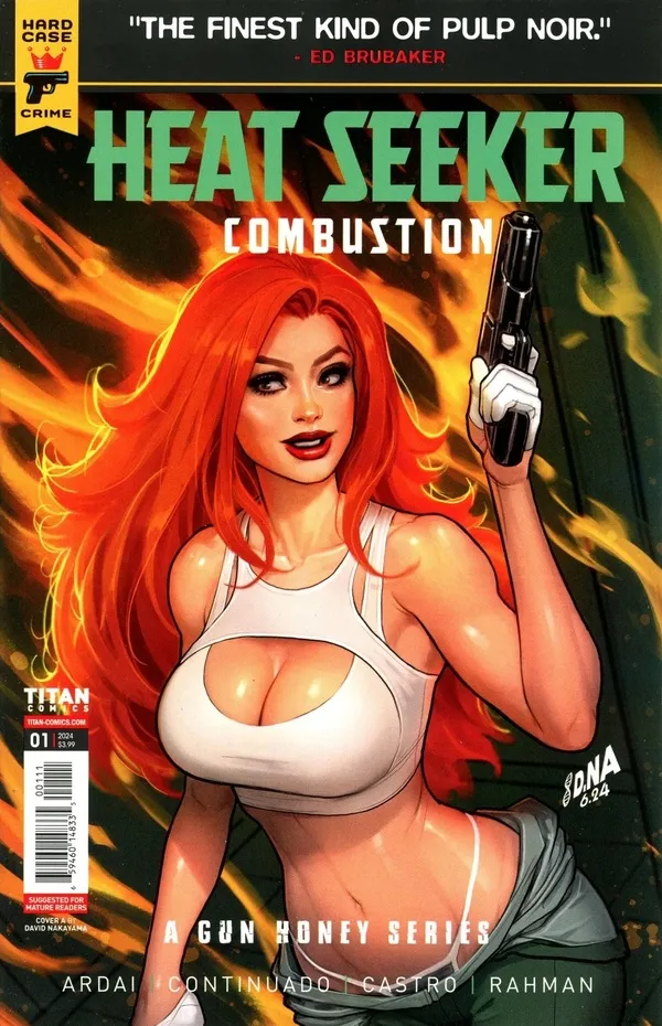 Cover of Heat Seeker: Combustion: A Gun Honey Series #1