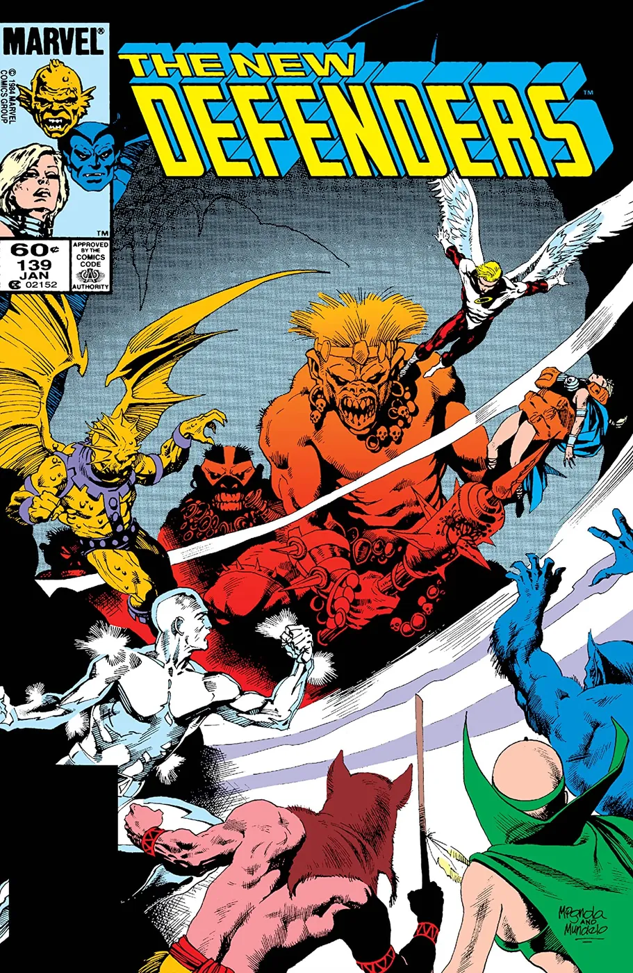 Cover of The Defenders #139