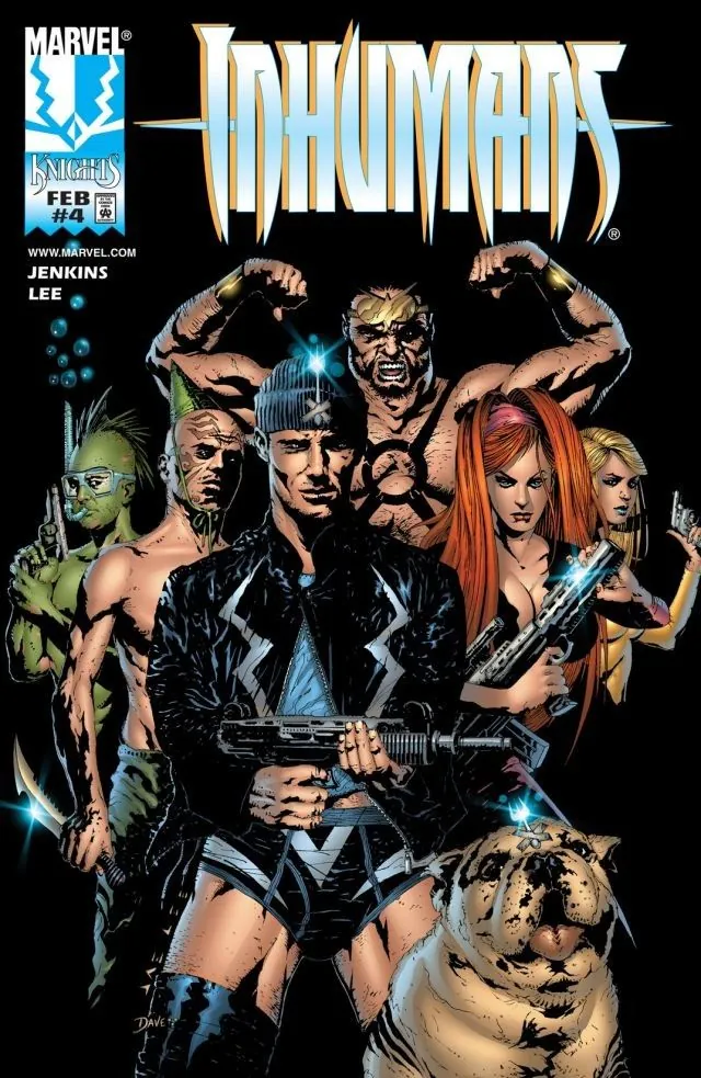 Cover of Inhumans #4