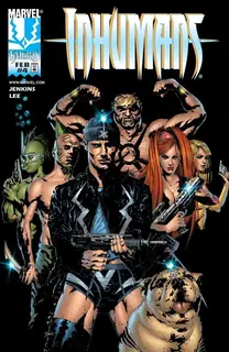 Cover of Inhumans #4
