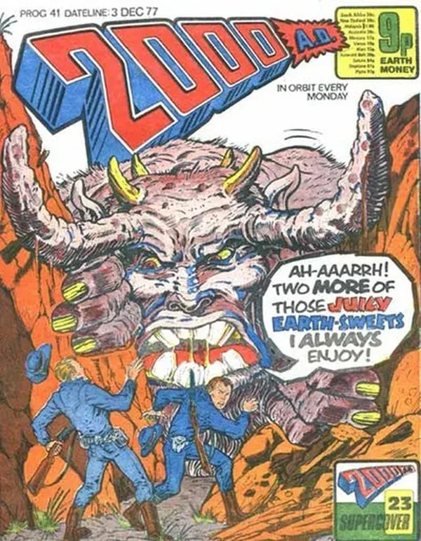 Cover of 2000 AD #41