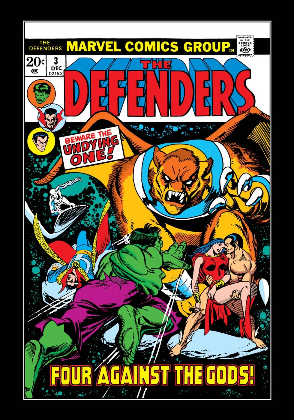 Cover of The Defenders #3