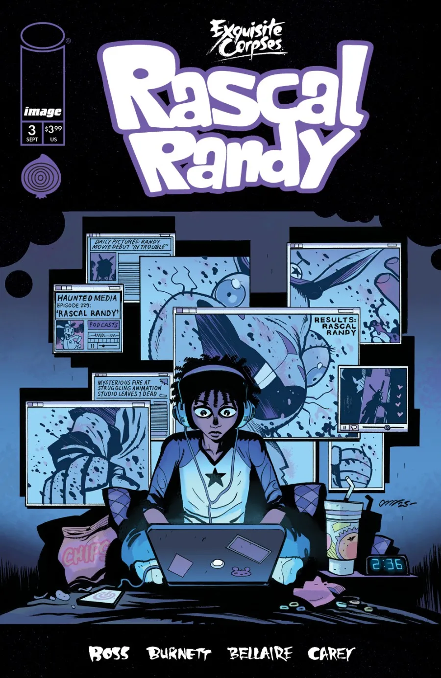 Cover of Exquisite Corpses: Rascal Randy #3